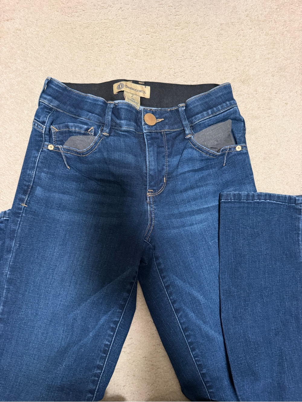 Democracy Dark Blue Skinny Jeans